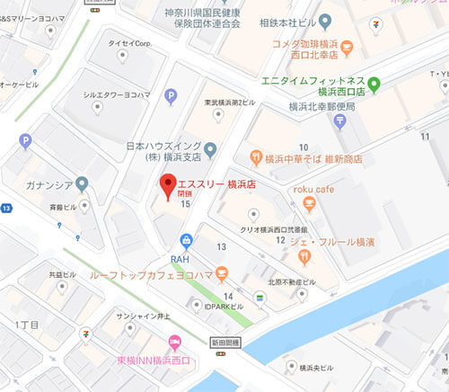 エススリー横浜 日本大通り店